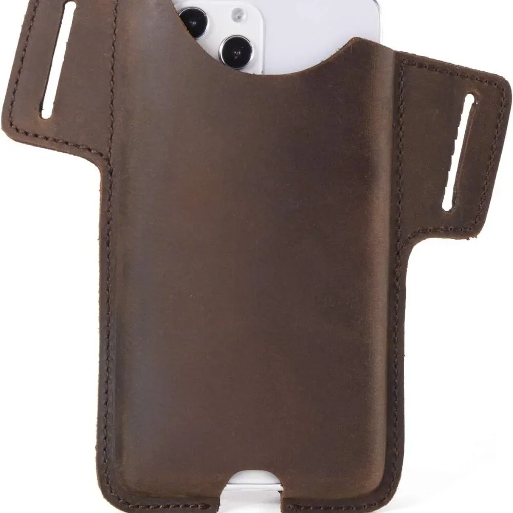 Mens Holster Waist Cellphone Loop Belt Bag Phone Pouch Wallet(1 Pack(Any Color))